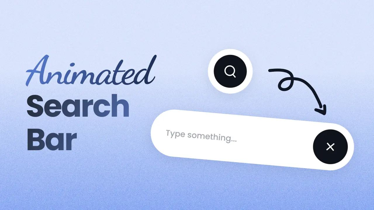 Animated Search Bar